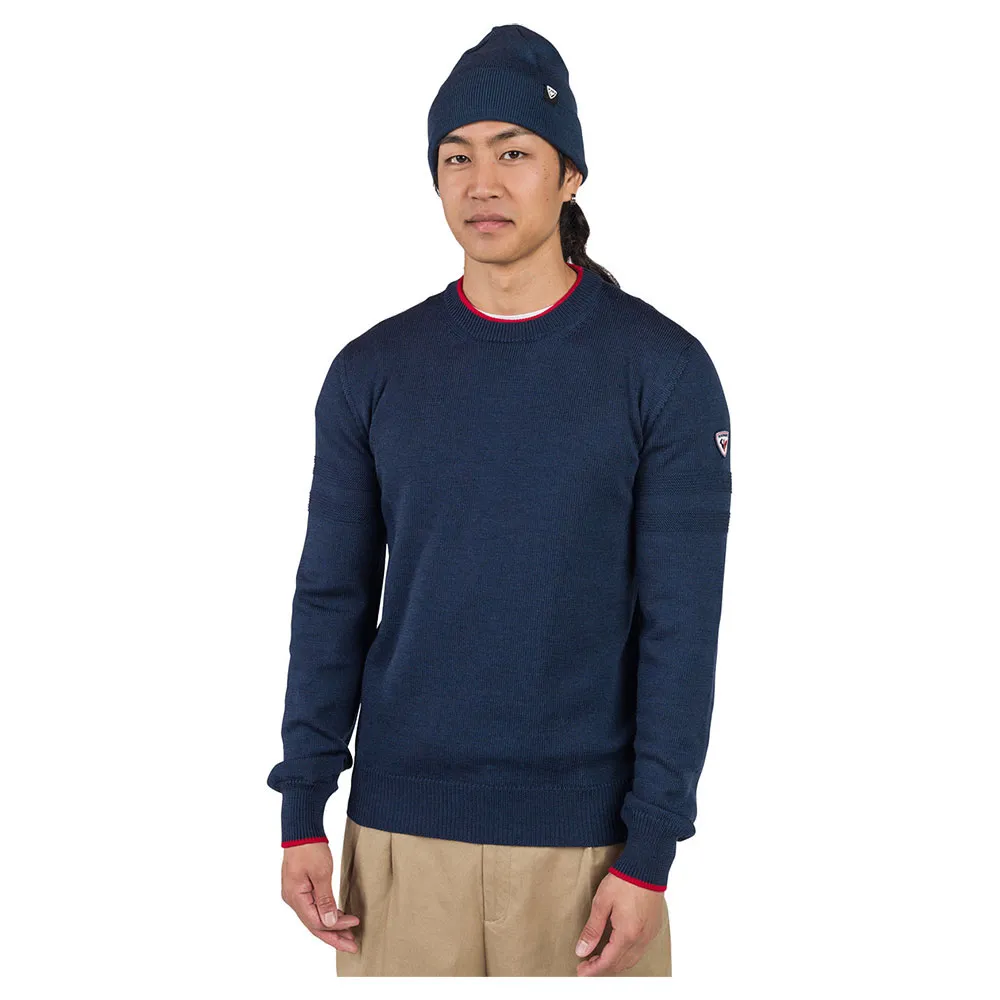 

Свитер Rossignol New Stripe Round Neck Knit, синий