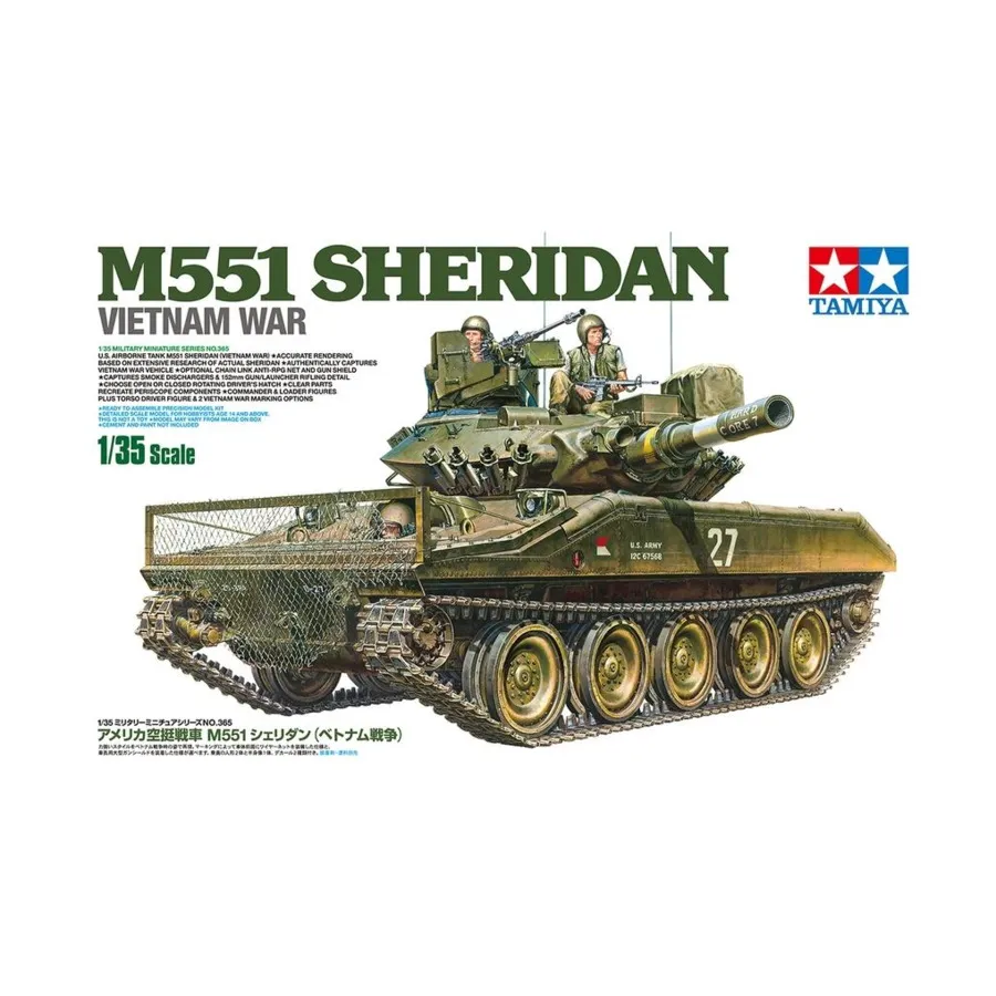 

Американский воздушно-десантный танк M551 Шеридан, Military Models - 1/35 Scale