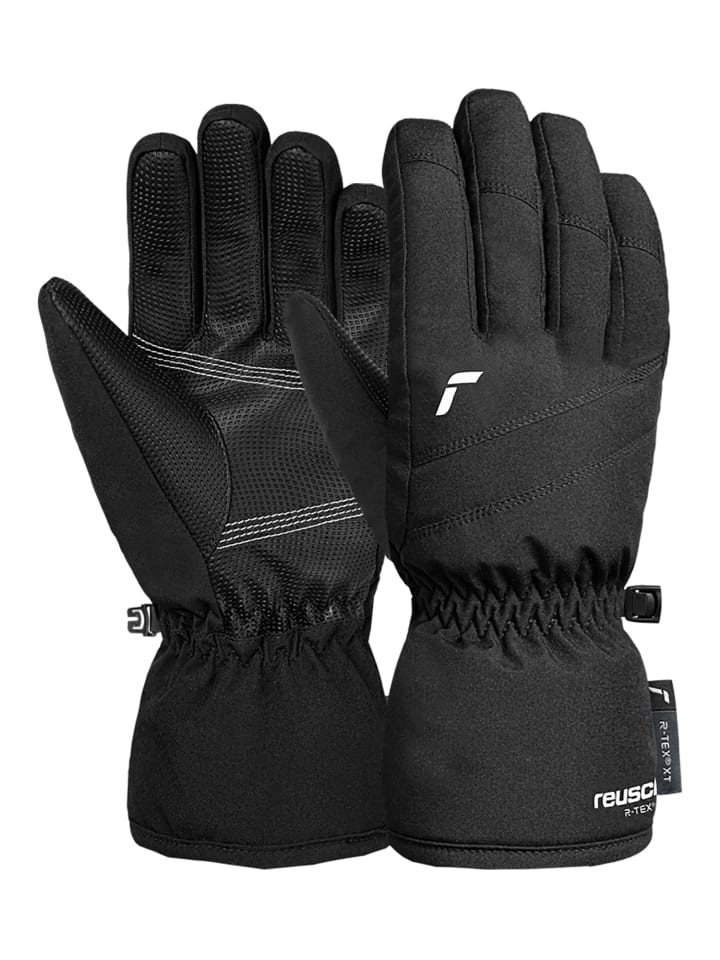 

Reusch Перчатки Wonder R-TEX XT Junior с открытыми пальцами, модель 7701, черно-белая