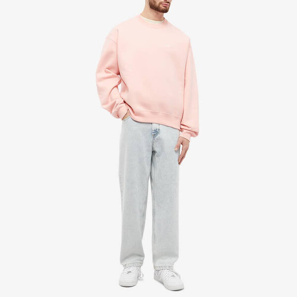 Толстовка Nike NRG Solo Swoosh Crew Sweatshirt Pink, розовый — фото 2