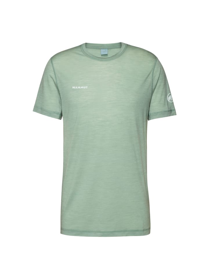 

Mammut Функциональная рубашка зелено-серого цвета