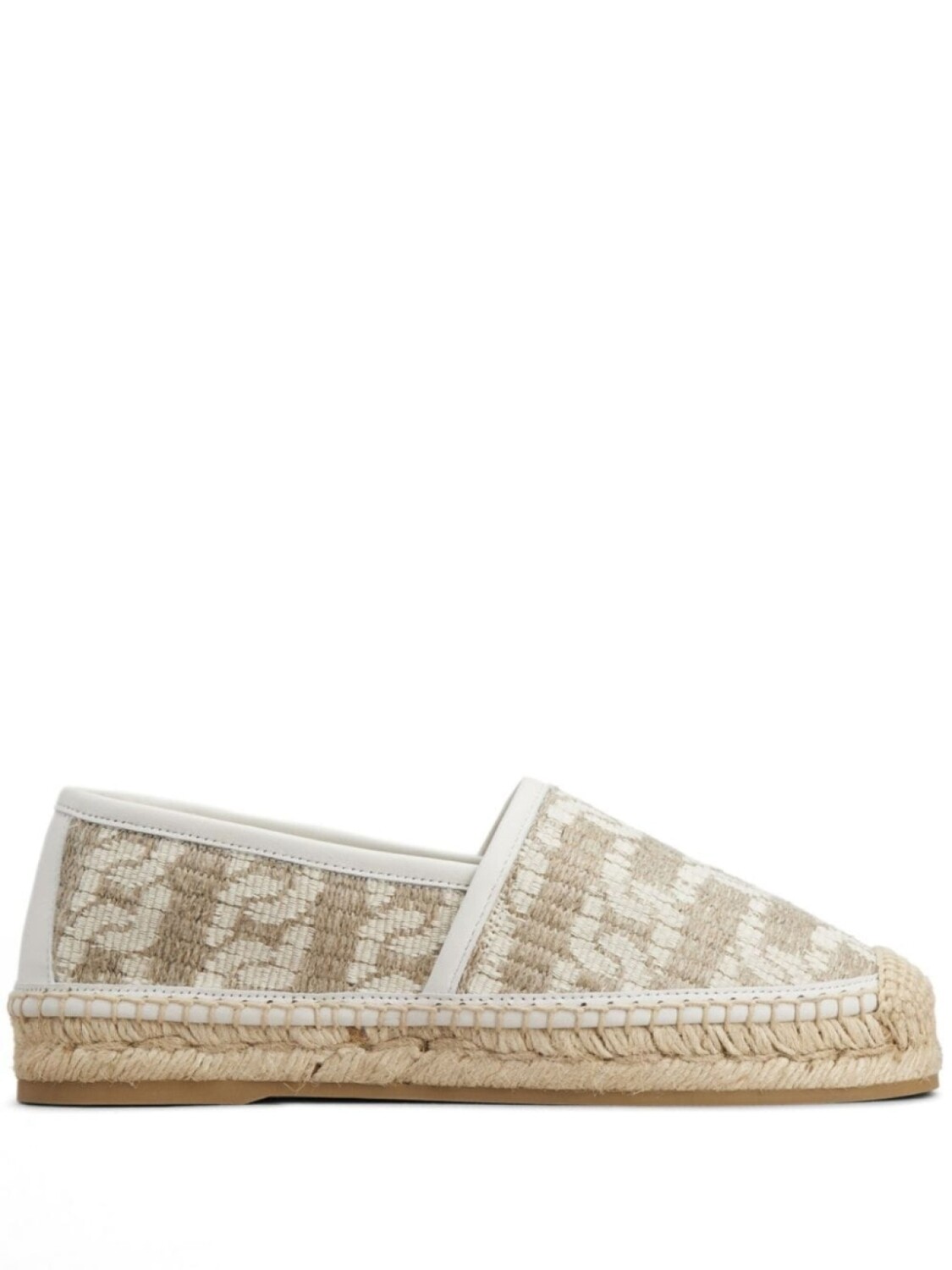 

Жаккардовые эспадрильи Tod's, бежевый