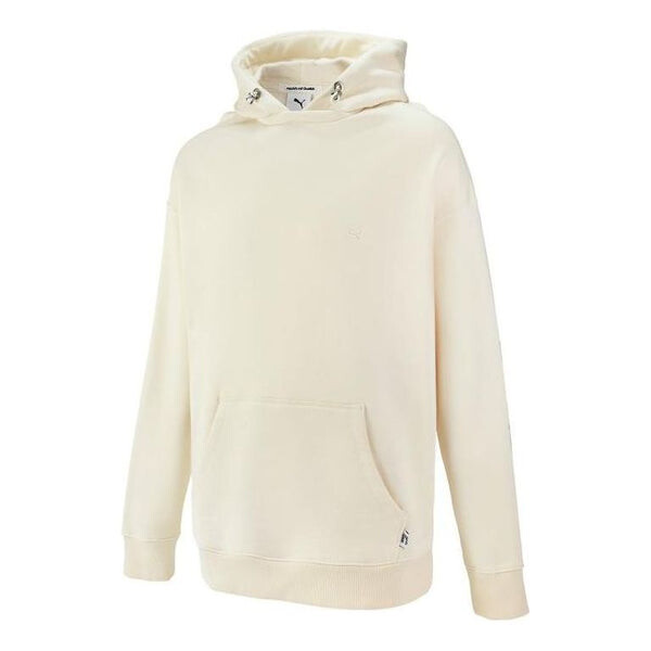 

Толстовка mmq logo hoodie 'white' Puma, белый