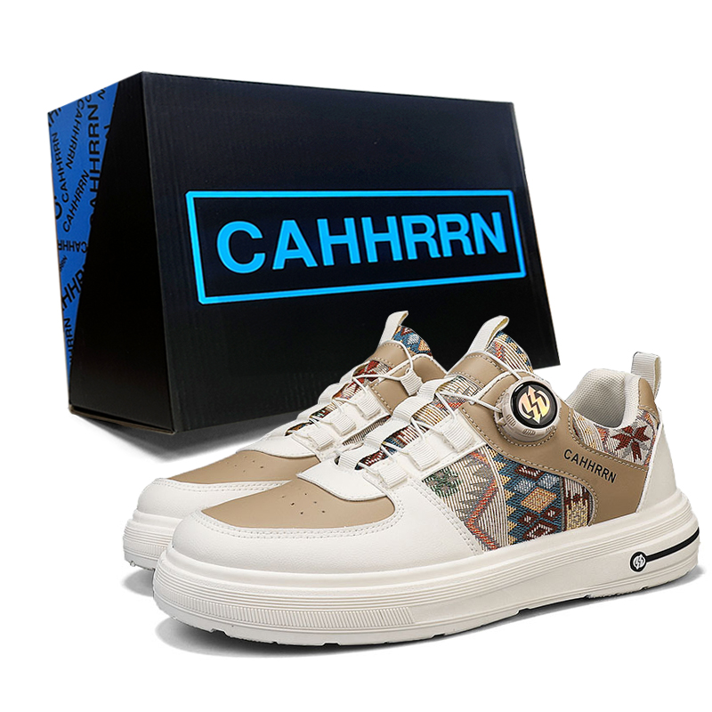 

CAHHRRN Мужские низкие кеды бежево-хаки, цвет Beige Khaki