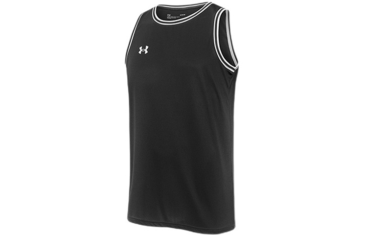 

Футболка-майка унисекс черная Under Armour
