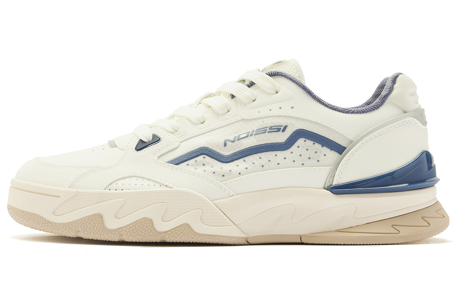 

Чуань Юнь Нескользящие Легкие Низкие Кроссовки для Скейтбординга Мужские QIAODAN, Пыльно-голубой