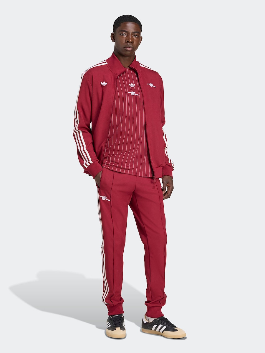Зауженные спортивные брюки ADIDAS PERFORMANCE FC Arsenal Terrace Icons, красный — фото 4