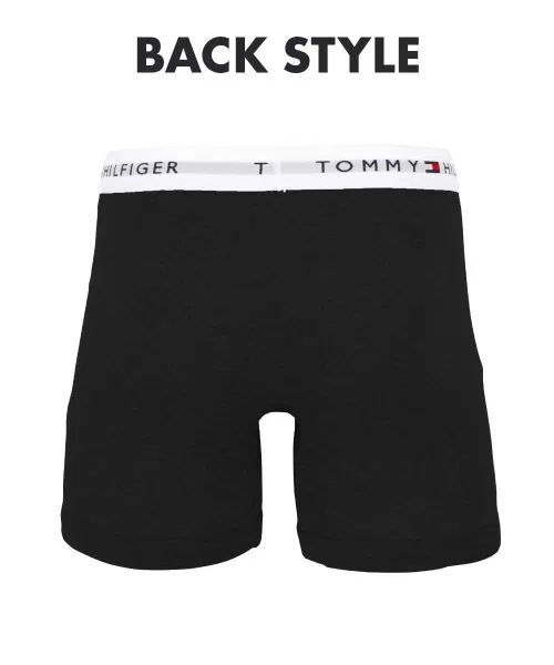 Мужские длинные боксерские шорты TOMMY HILFIGER Cotton Classics Core Plus — фото 4