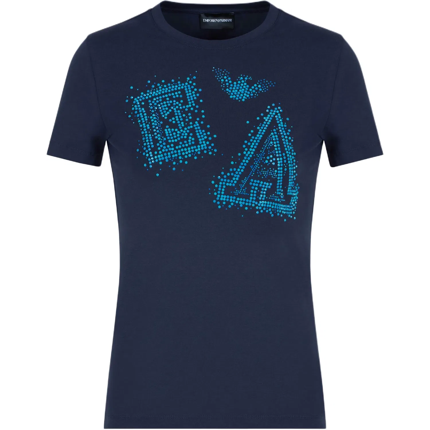 Футболка Emporio Armani EA7 Regular Fit Marine Blue