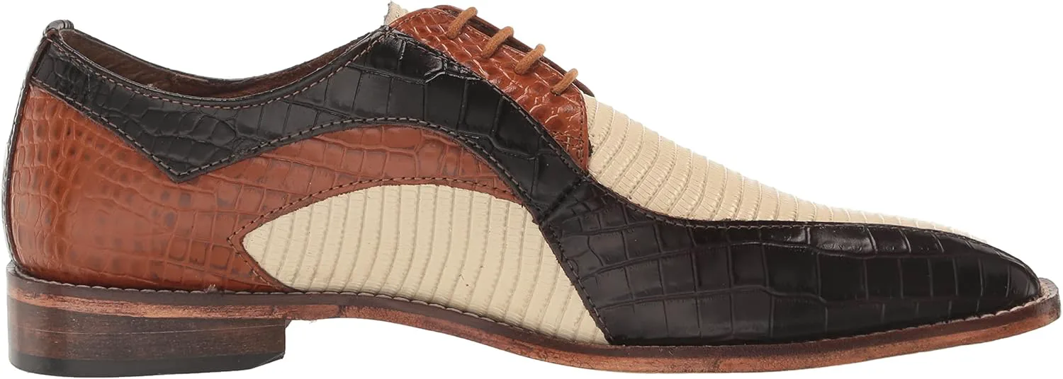 Мужские ботинки Stacy Adams Turano Bike Toe Oxford, мультиколор — фото 2