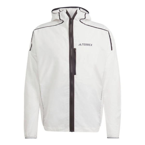 

Куртка terrex agravic windweave trail running windbreaker jacket Adidas, белый