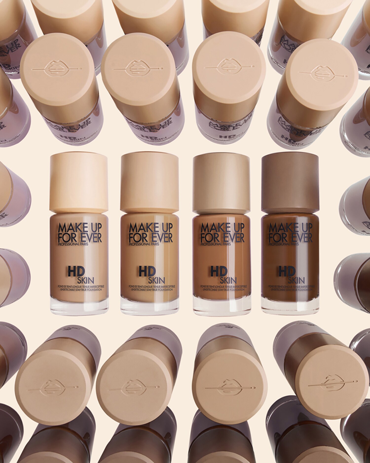 Тональная основа HD Skin Make Up For Ever, 4R64 (30 ml) — фото 4