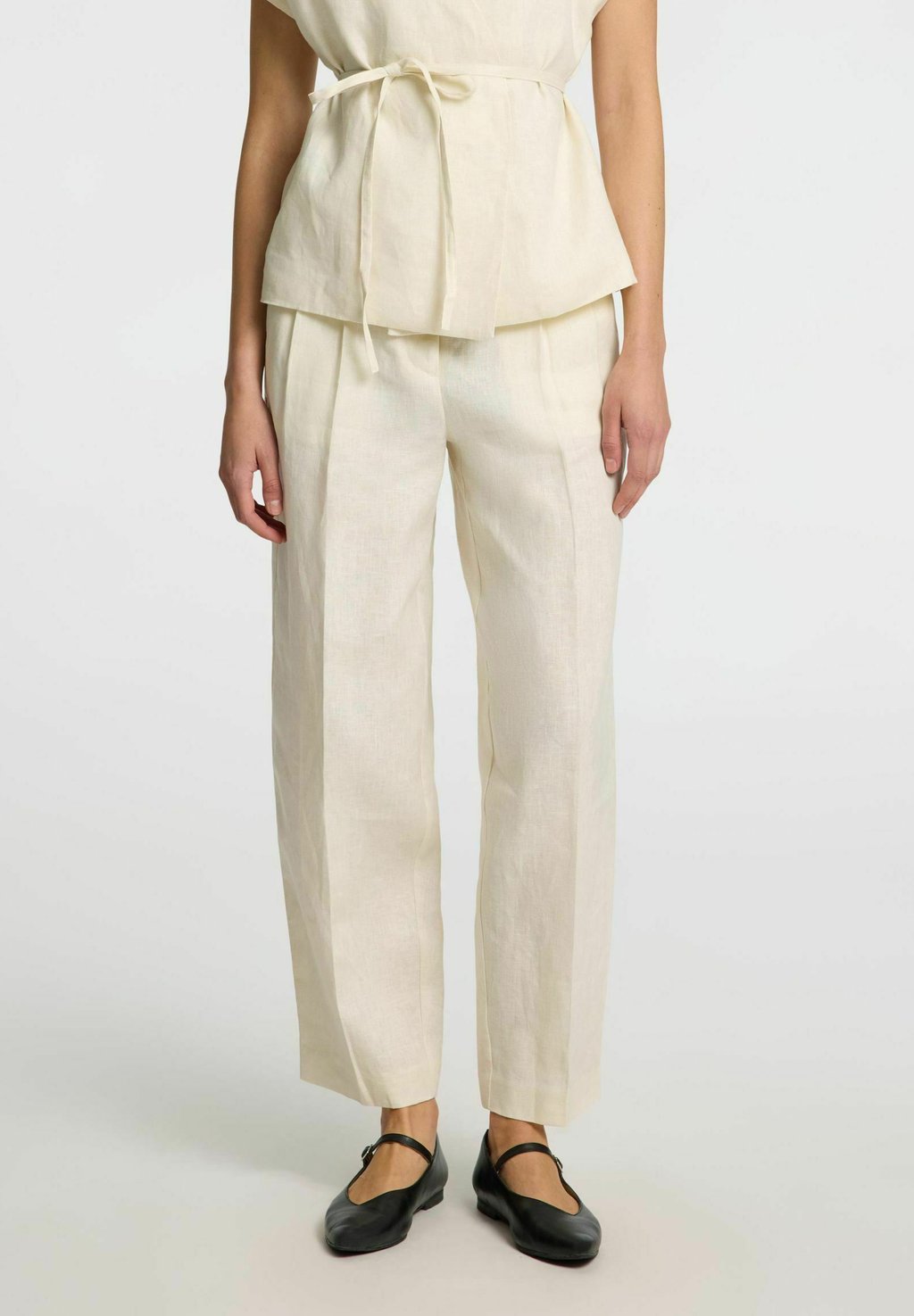 

Брюки BARREL FIT Selected Femme, белый