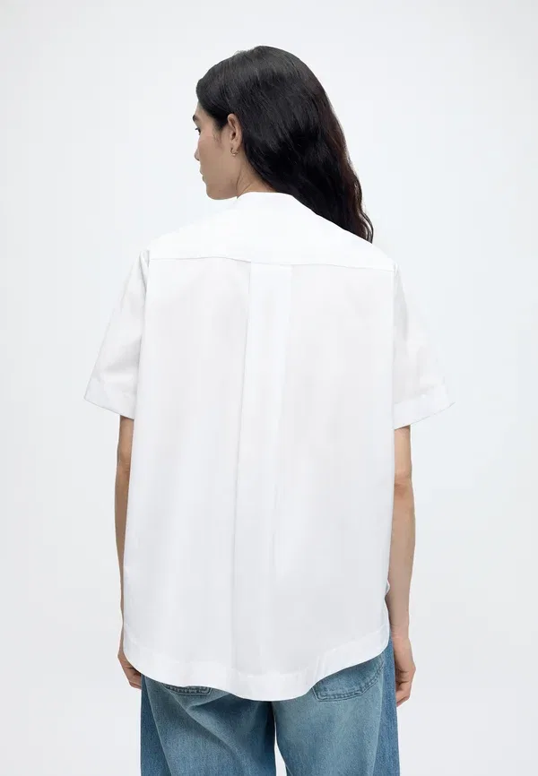 Блуза Boceta button down blouse Boss, белый — фото 3