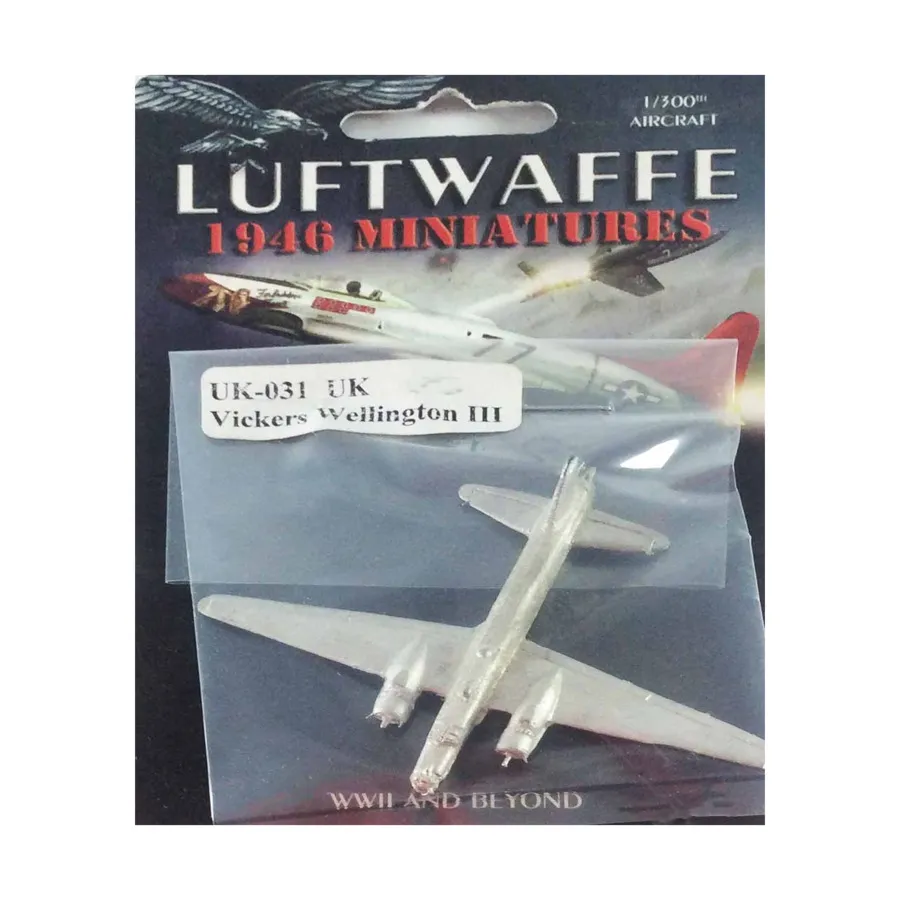 

Викерс Веллингтон III, Luftwaffe 1946 Miniatures - United Kingdom (1:300)