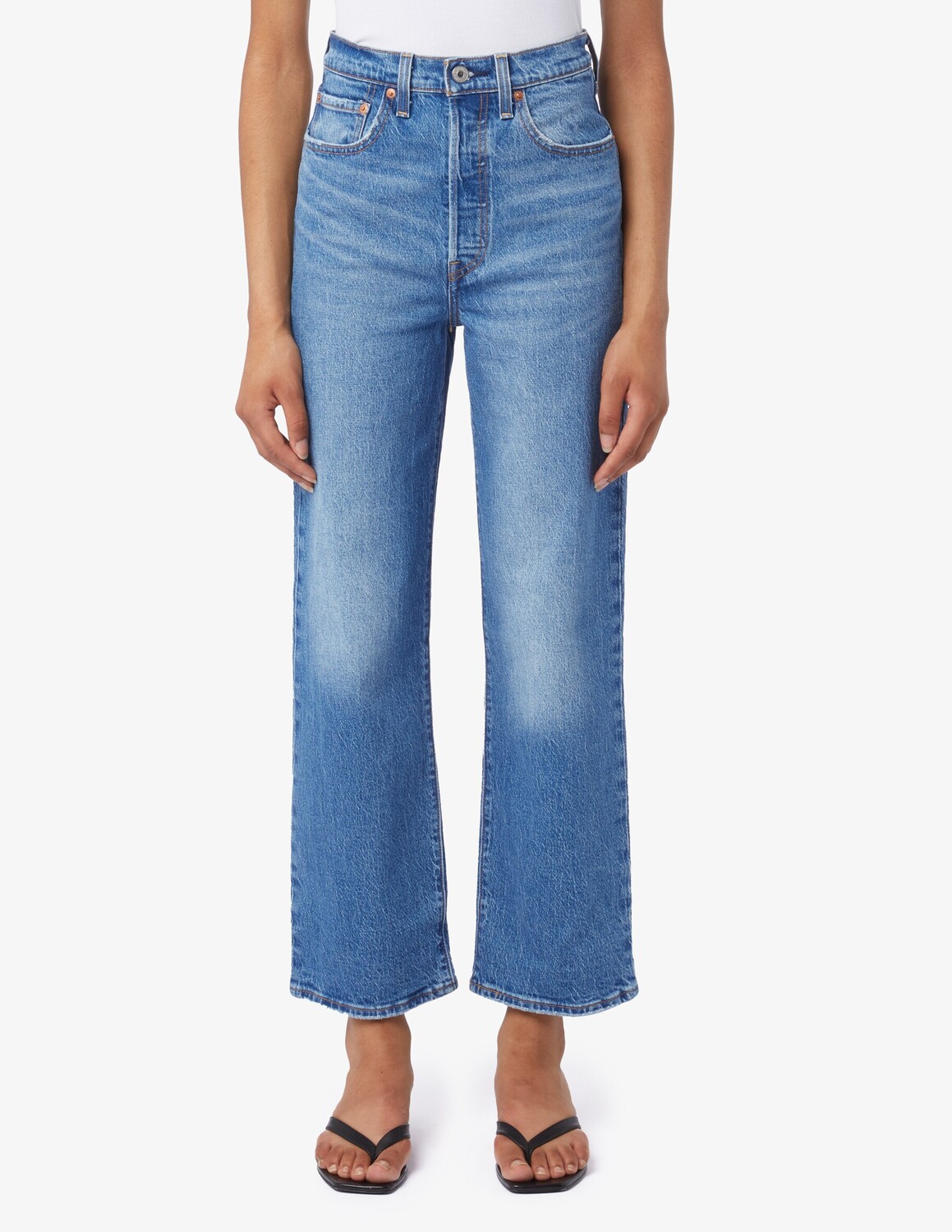 

Джинсы рибкейдж l29 Levi's, синий