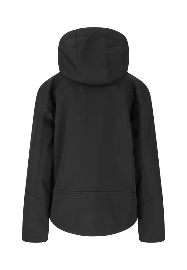 Софтшелл куртка Whistler frontier jr. waterproof jacket, черный — фото 2