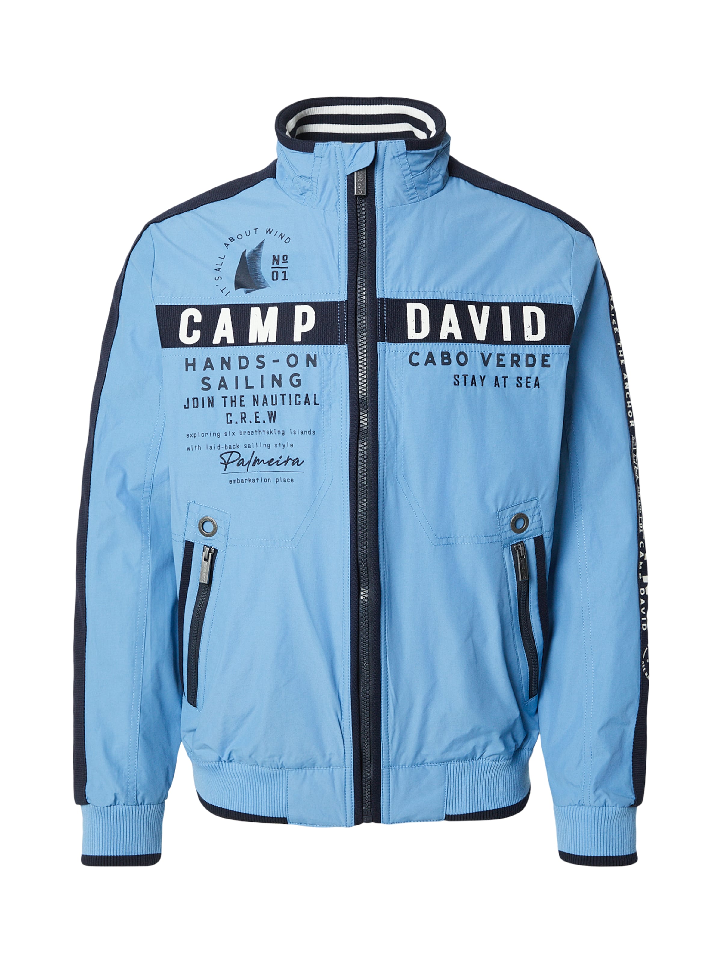 

CAMP DAVID Куртка для межсезонья в цвете Navy, Light Blue