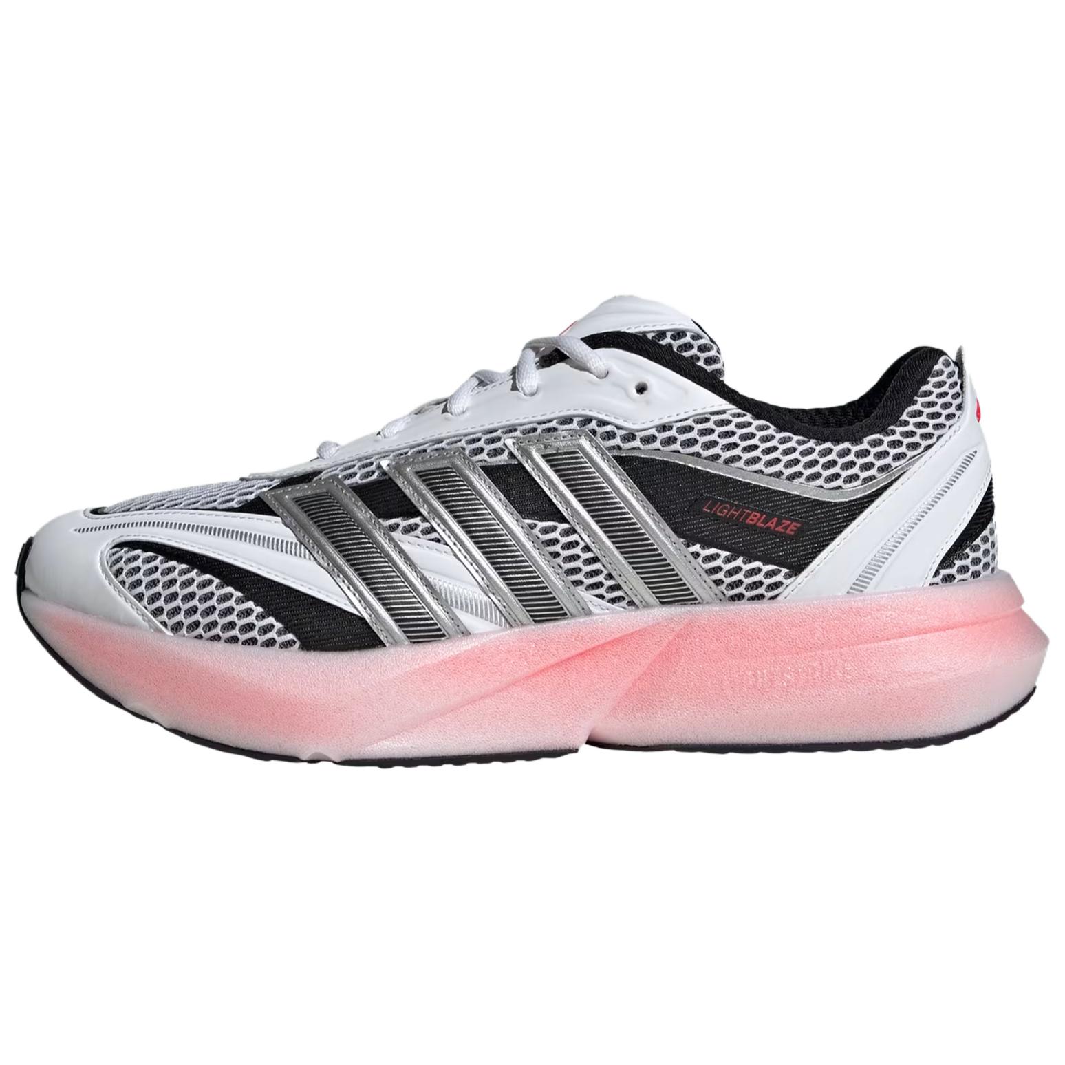 

Adidas Кроссовки для бега LIGHTBLAZE Casual, мужские, цвет: черный, белый, серебристый