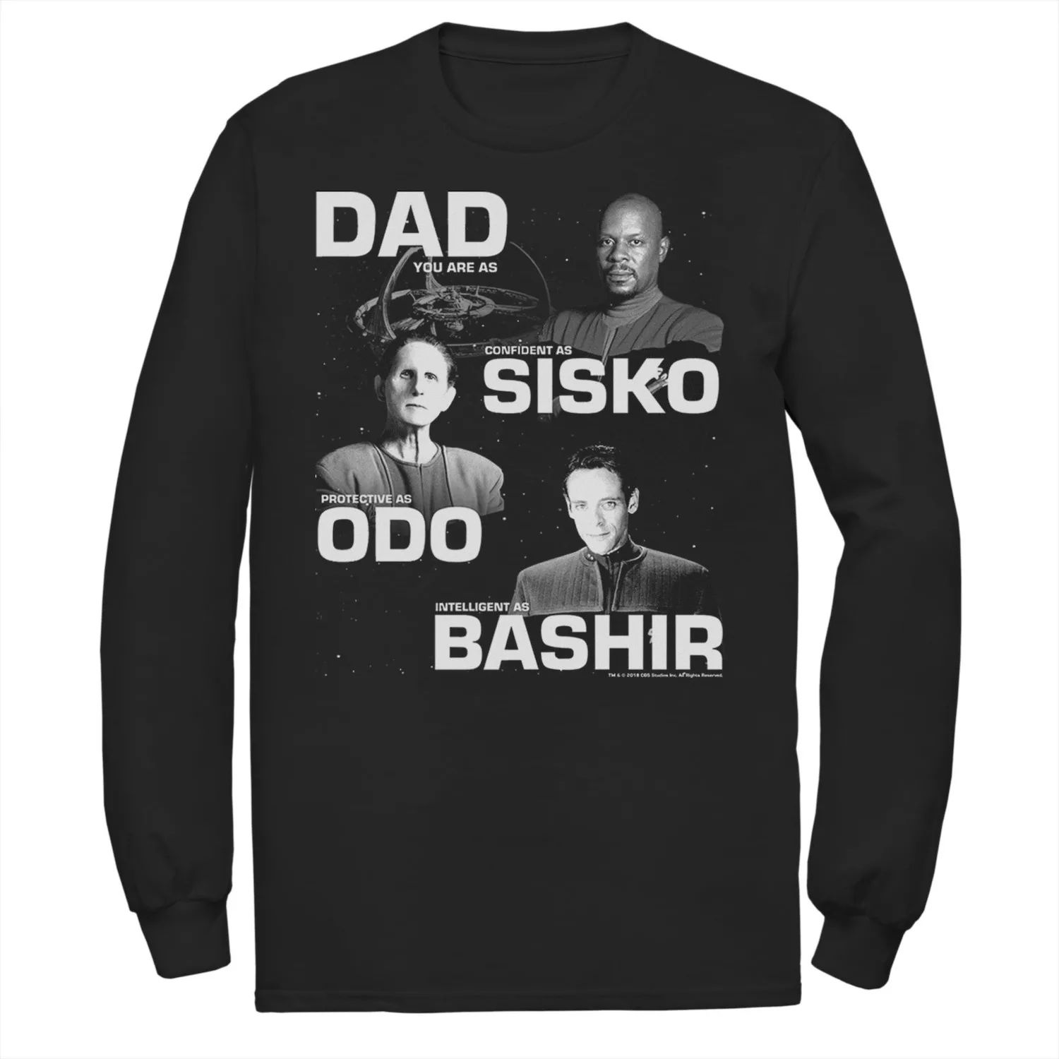 

Мужская футболка Star Trek Deep Space Nine Dad You Are As Tee Licensed Character