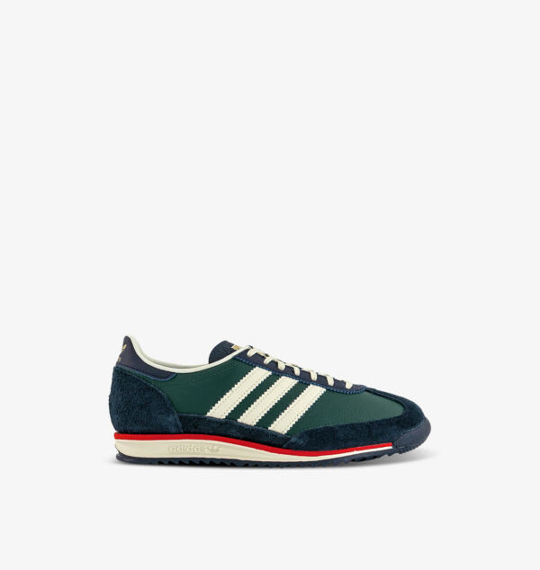 

Низкие кроссовки из замши и сетки Sl 72 Adidas, белый
