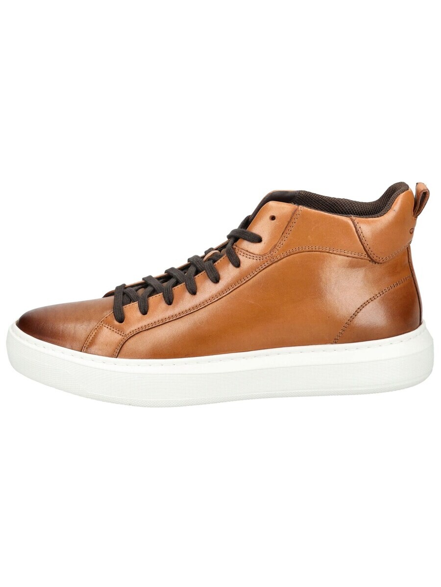 Высокие кеды GEOX High-Top Sneakers Deiven, коричневый — фото 2