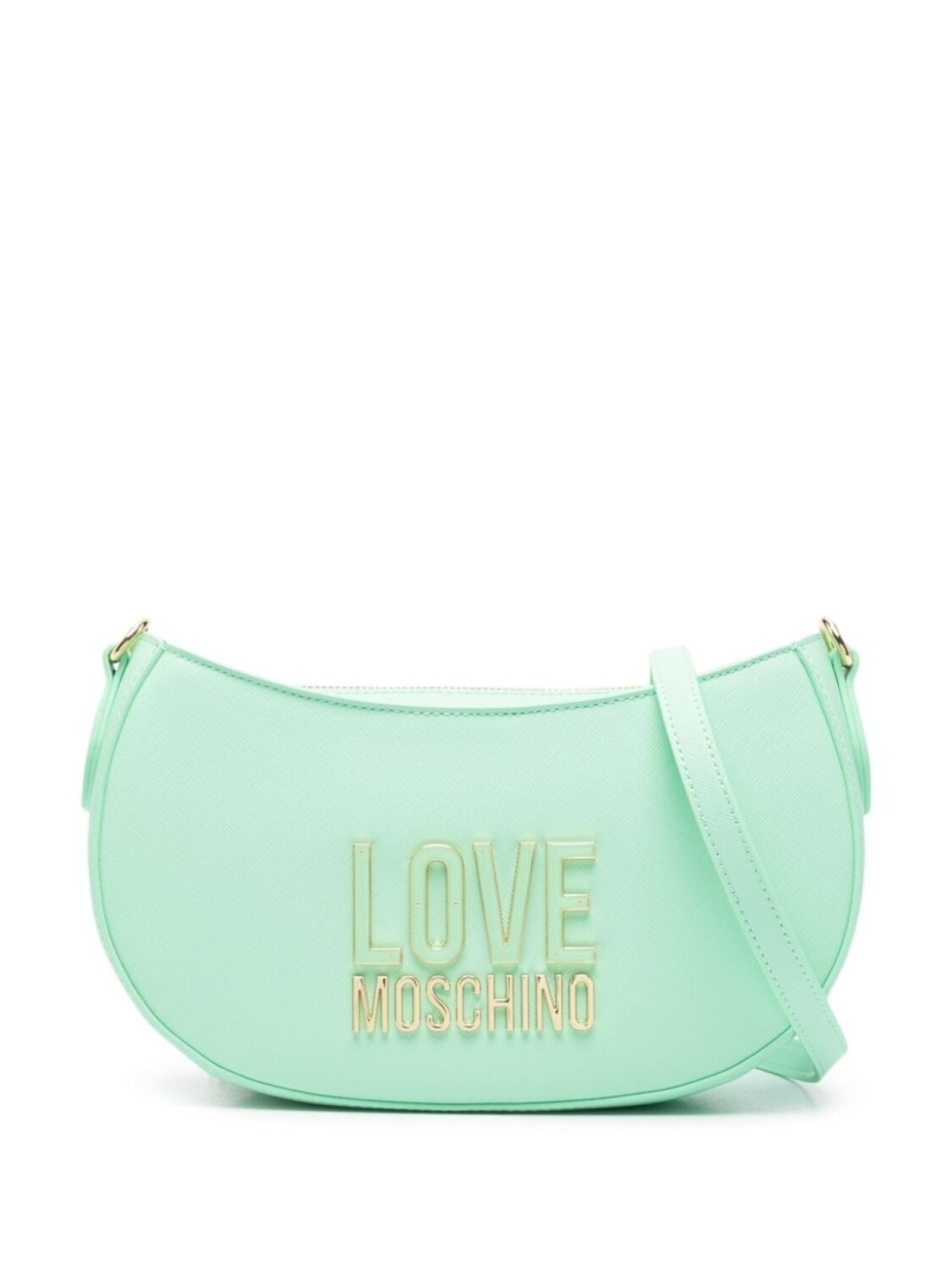 

Love Moschino сумка через плечо с логотипом, зеленый