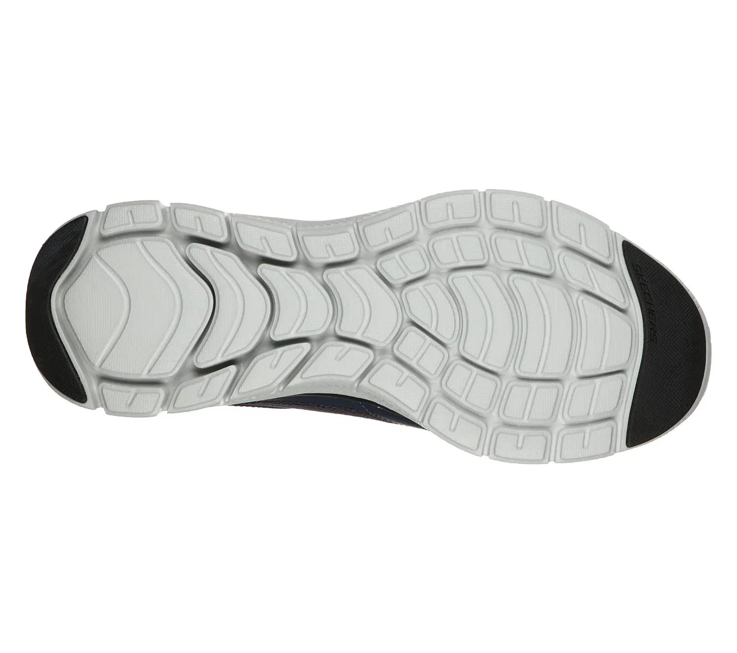 Skechers Мужские кроссовки Flex Advance 4.0 серого/темно-синего цвета — фото 4