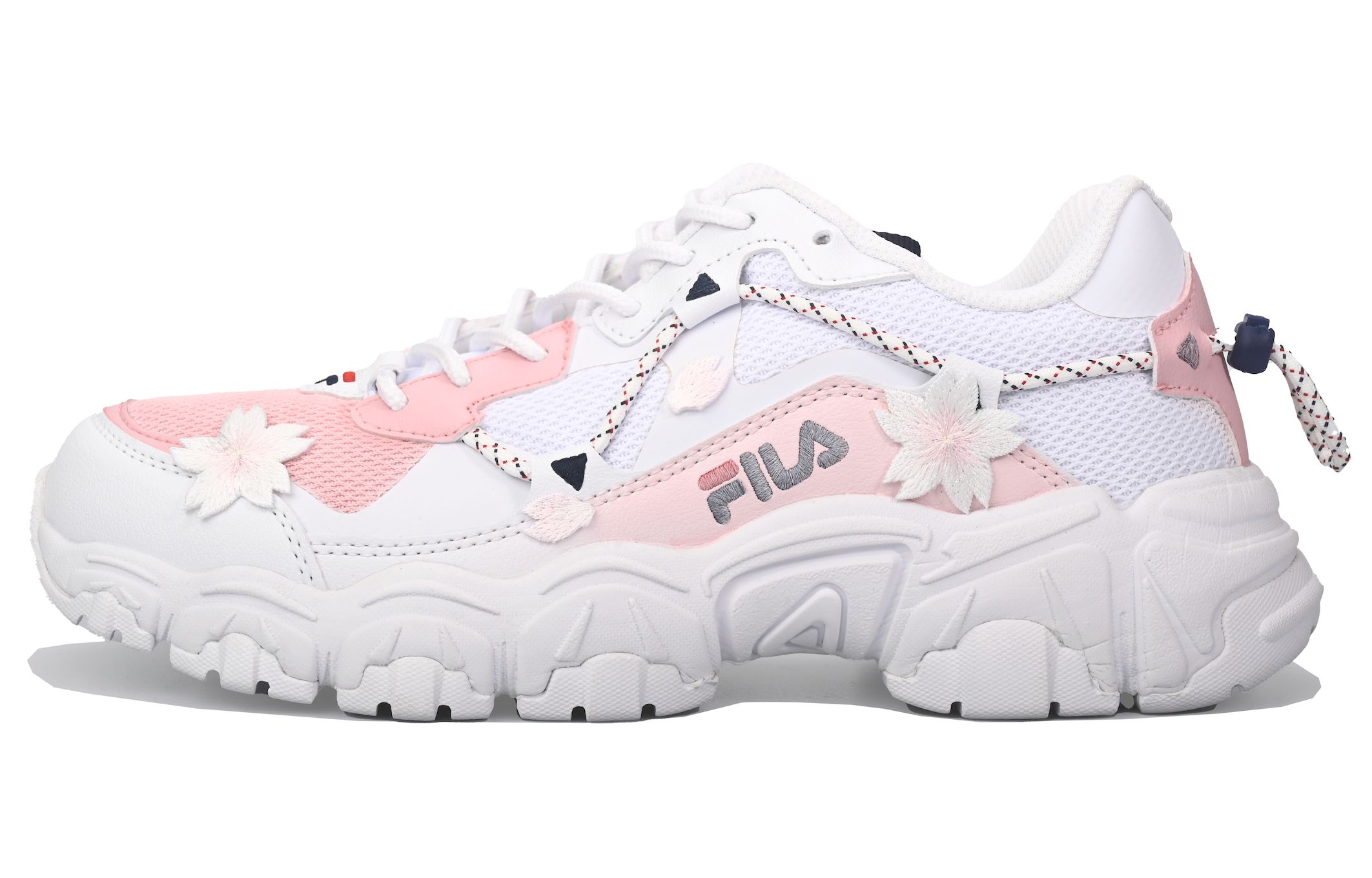 

Кроссовки FILA Fluid Lifestyle Shoes Unisex Low-top White/pink, розовый