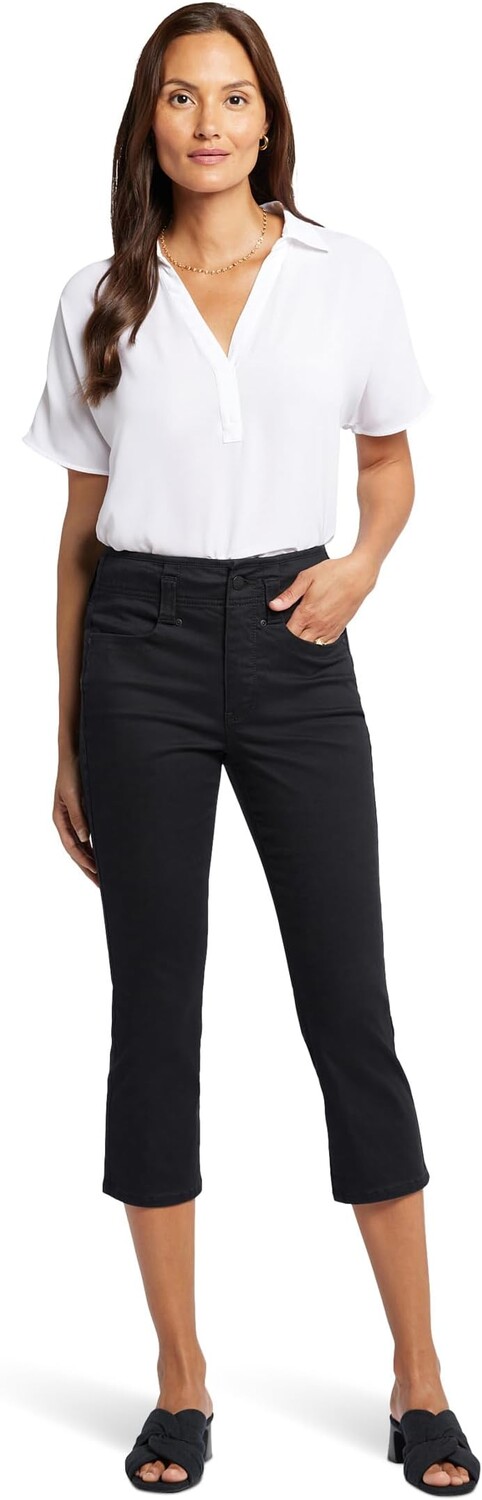 

Джинсы NYDJ Petite High Rise Ami Skinny Capri Jeans, черный