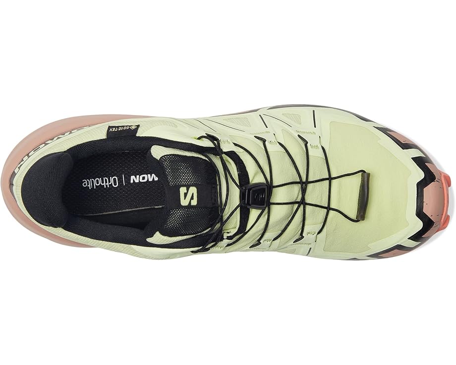 Кроссовки Salomon Speedcross 6 GTX, цвет Lime Cream/Mahogany Rose/Black — фото 2