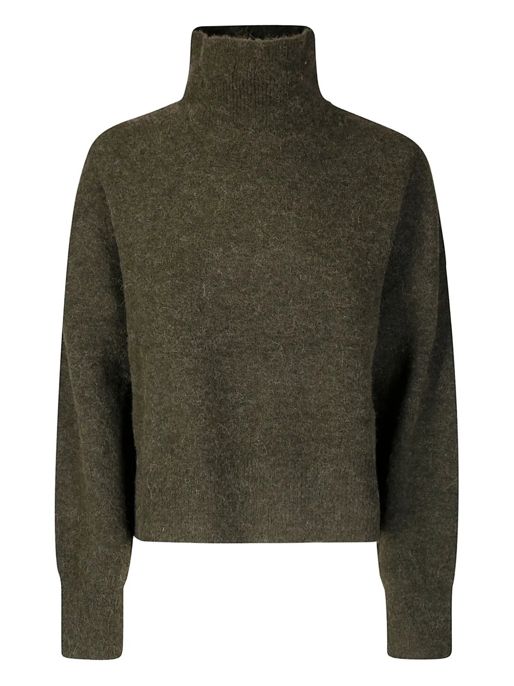 

Свитер с высоким воротником из шерстяной смеси SAMSOE SAMSOE, зеленый