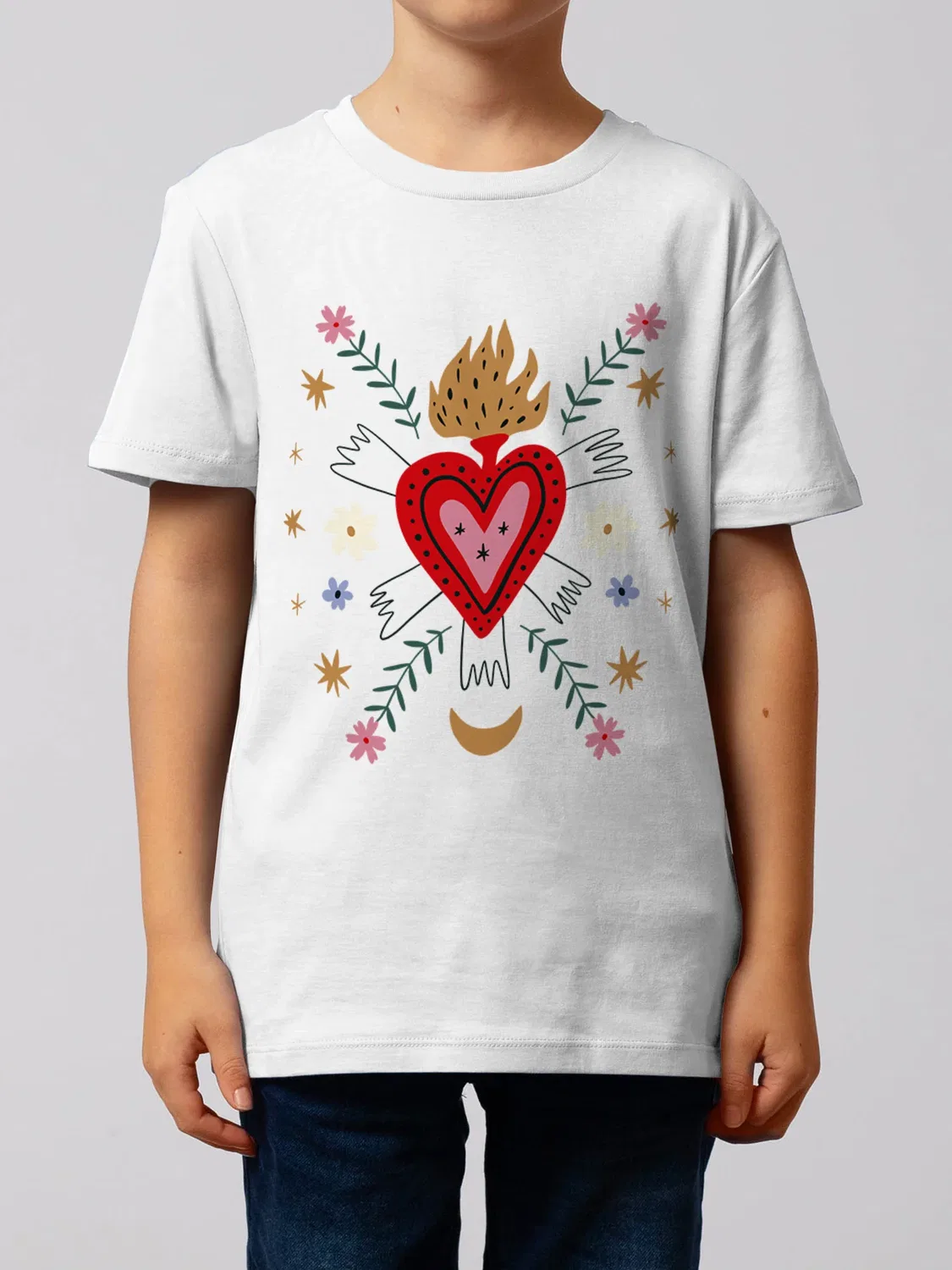 Футболка из органического хлопка Wat? Apparel, белый