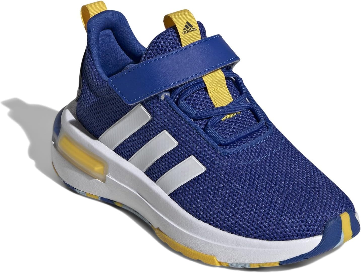 

Кроссовки adidas Kids Racer Tr23, белый/синий/желтый