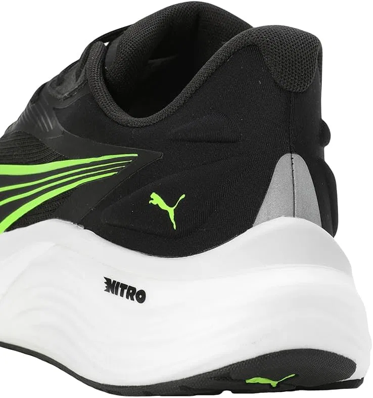 Мужские кроссовки Puma Electrify Nitro 4 для бега по улицам, Puma Black Yellow Alert Feather Gray — фото 4