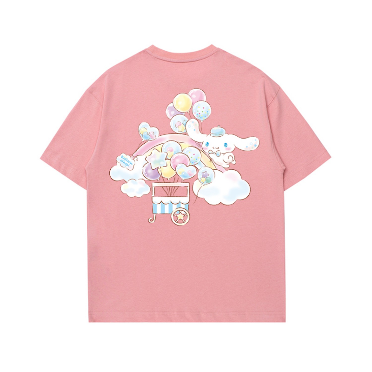 

Футболка Unisex CINNAMOROLL Yugui Dog Sanrio, розовый
