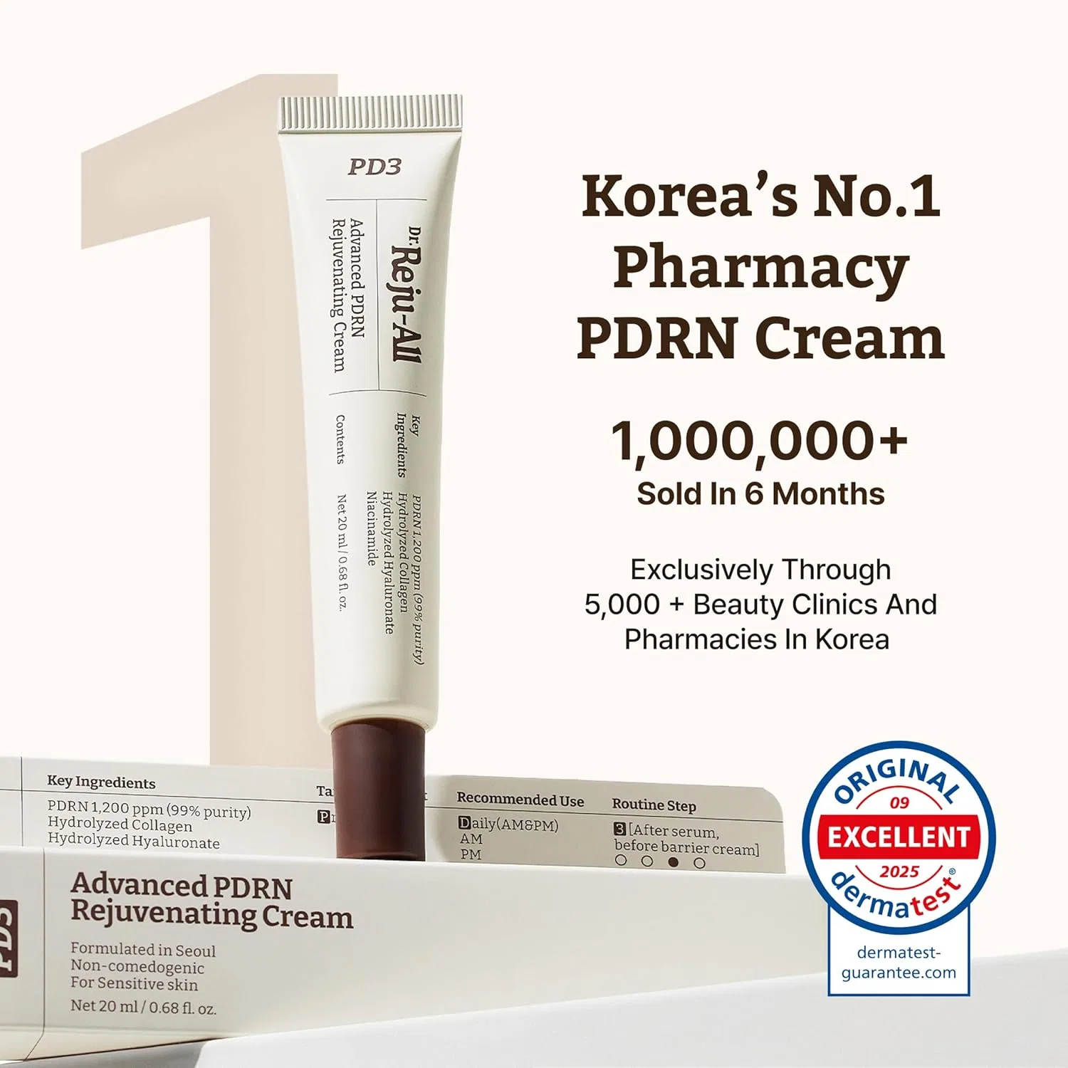Крем для лица Dr.Reju-All — Омолаживающий «Advanced PDRN Rejuvenating Cream» от — фото 3