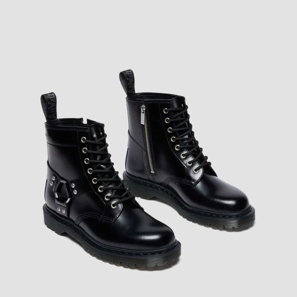 Мужские чёрные ботинки 1460 Harness от Dr. Martens — фото 4