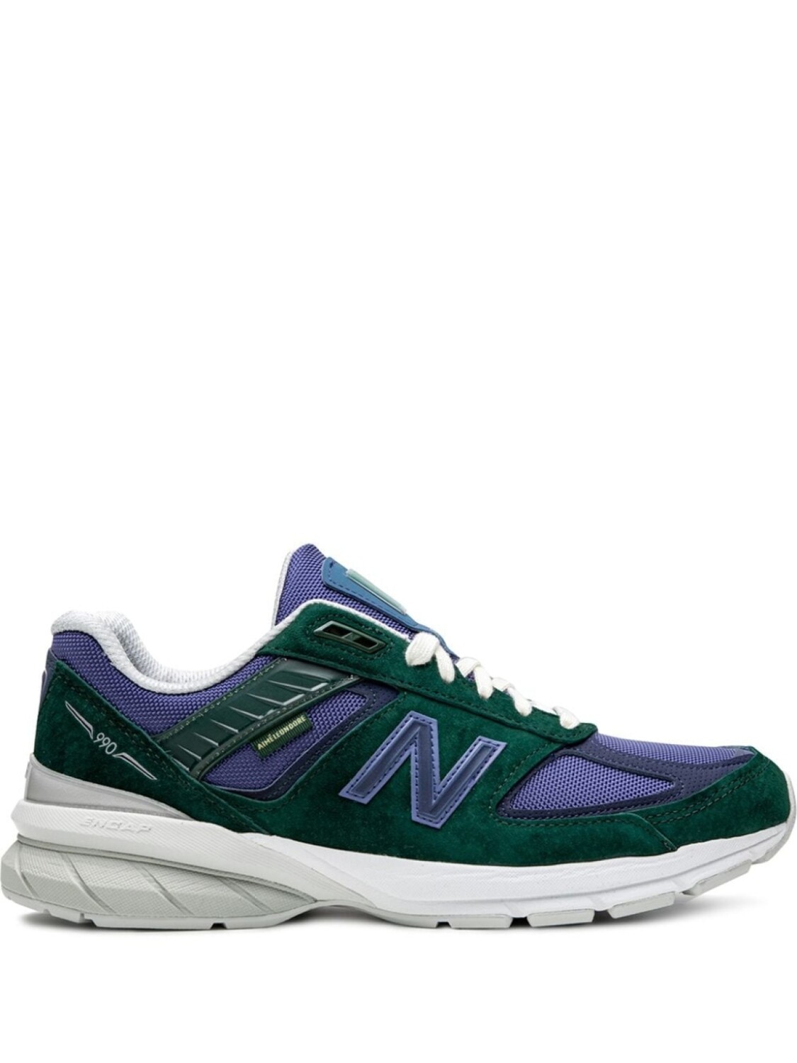 

Кроссовки 990 v5 из коллаборации Aimé Leon Dore New Balance, зеленый