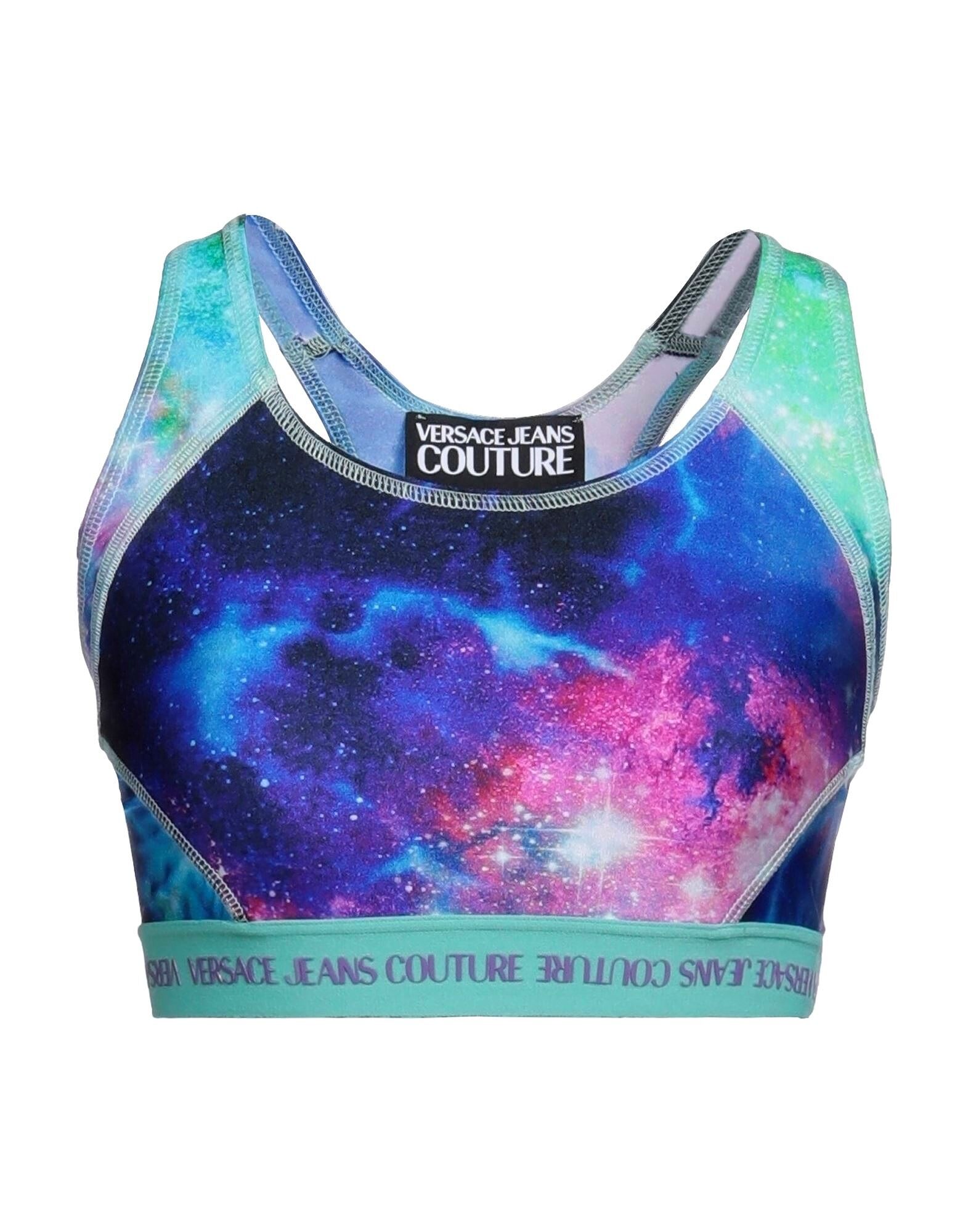 

Кроп-топ Versace Jeans Couture, синий