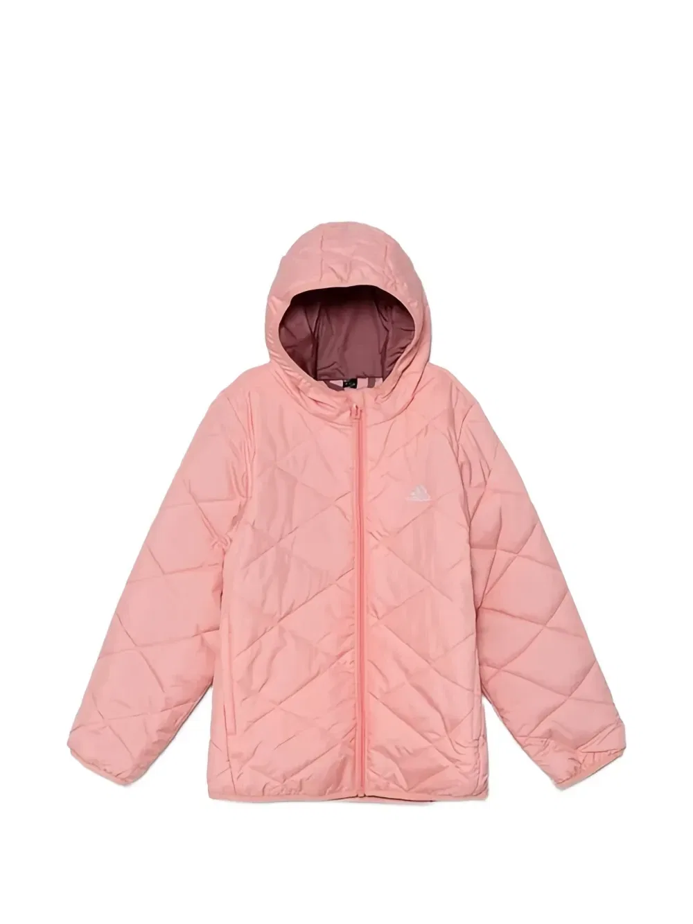 Куртка с узором прострочки Adidas Kids, розовый