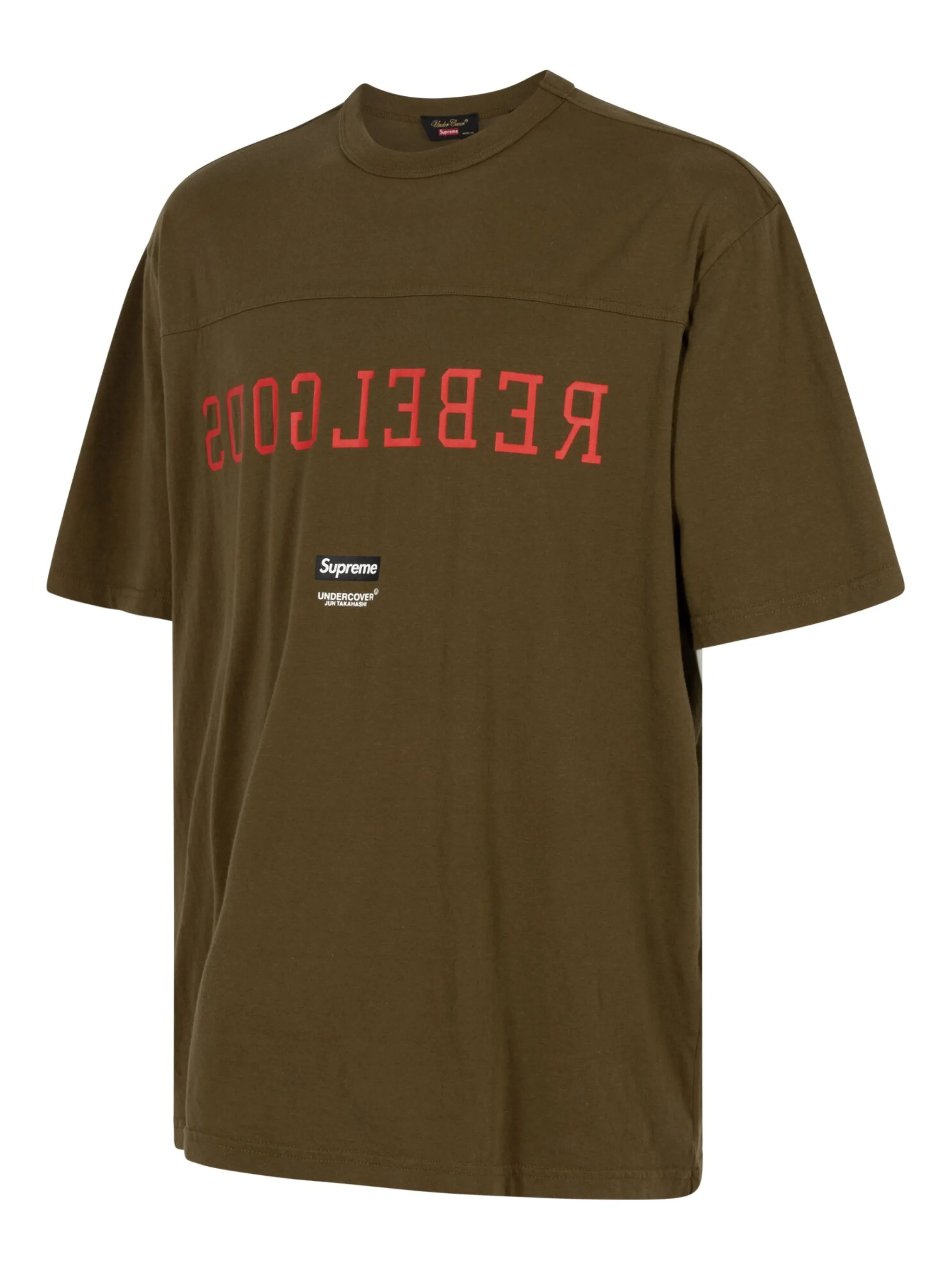 Футболка Undercover Football Supreme, зеленый — фото 3