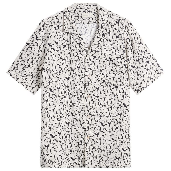 

Мини-рубашка с животным принтом Dries Van Noten, экрю