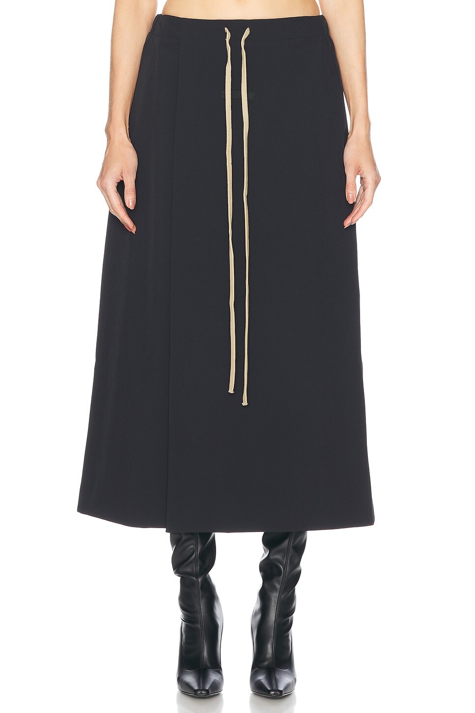 

Юбка с запахом Fear of God ESSENTIALS, черный
