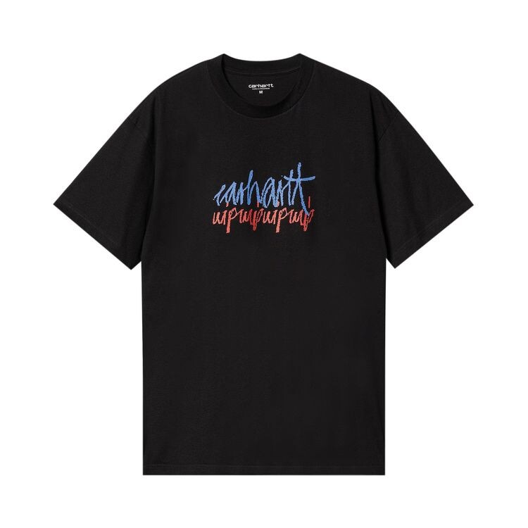 

Футболка Carhartt WIP Stereo T-Shirt Black, черный