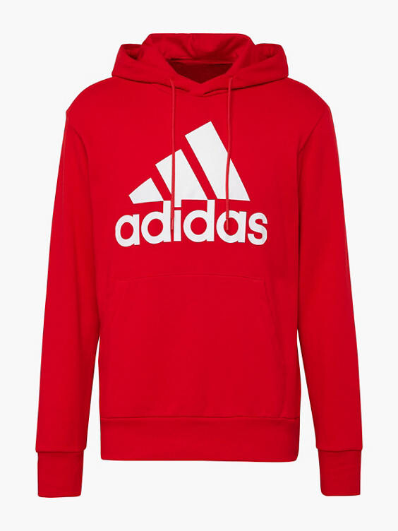 

Толстовка с капюшоном Adidas, красный