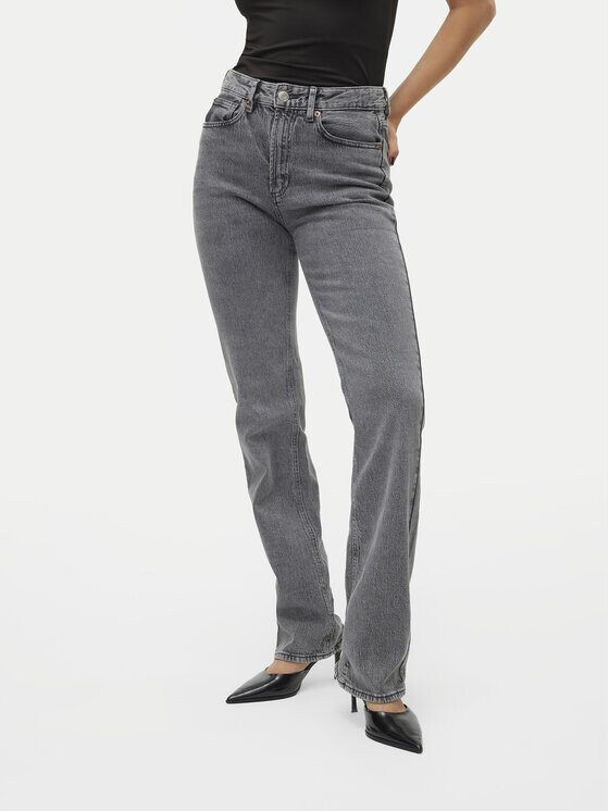 

Джинсы прямого кроя Vero Moda, серый