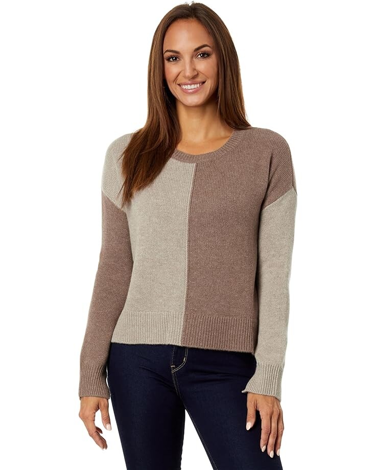 

Свитер Splendid Amy Color-Block, цвет Toast/Oat