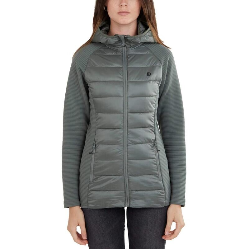 

Куртка софтшелл Afton Hybrid Jacket женская - оливковый Fundango, цвет gruen