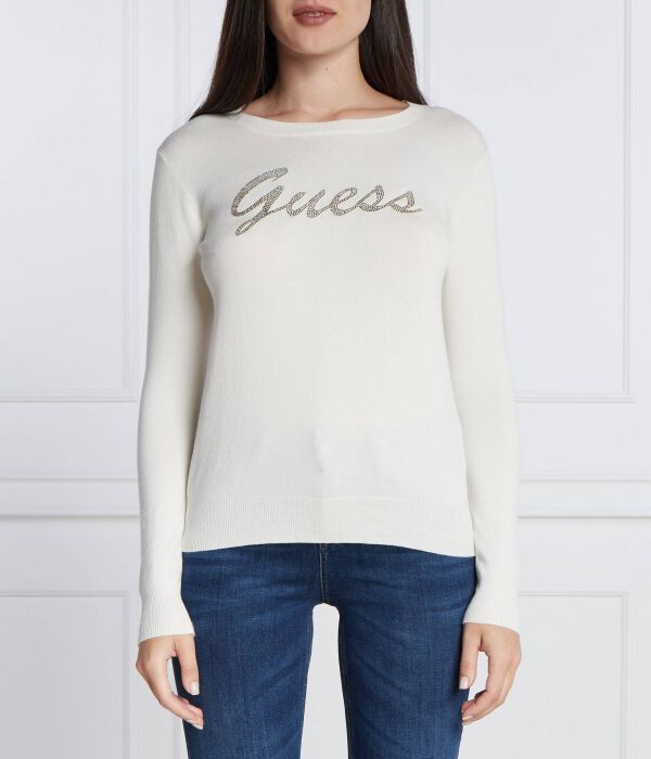 

Блуза Regular fit Guess Jeans, белый